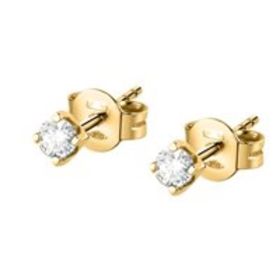 Orecchini Promesse in Oro Diamante 0.10 Ct OPPXOG10 - OPPXOG10